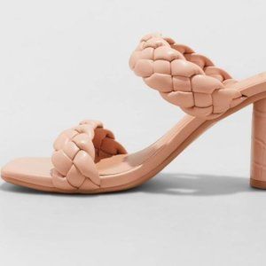 Tan Braided Sandal Size 10